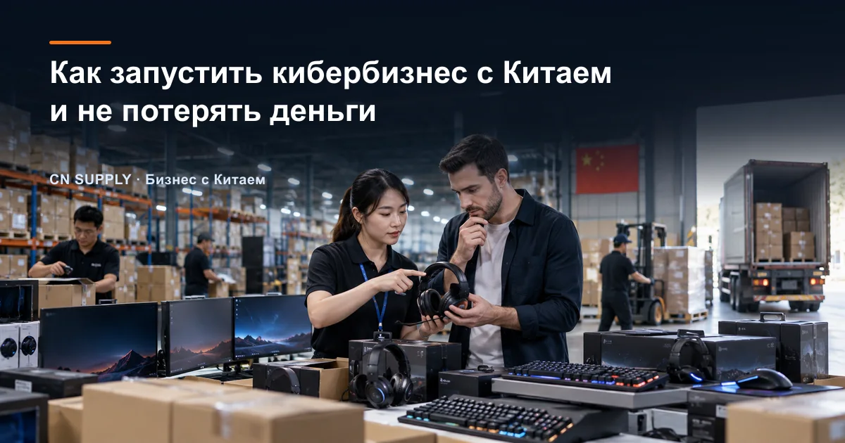 Как запустить кибербизнес с Китаем и не потерять деньги