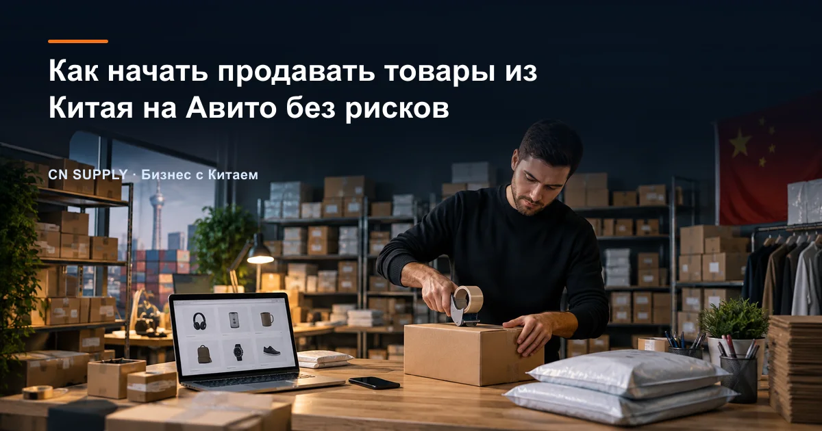 Как начать продавать товары из Китая на Авито без рисков