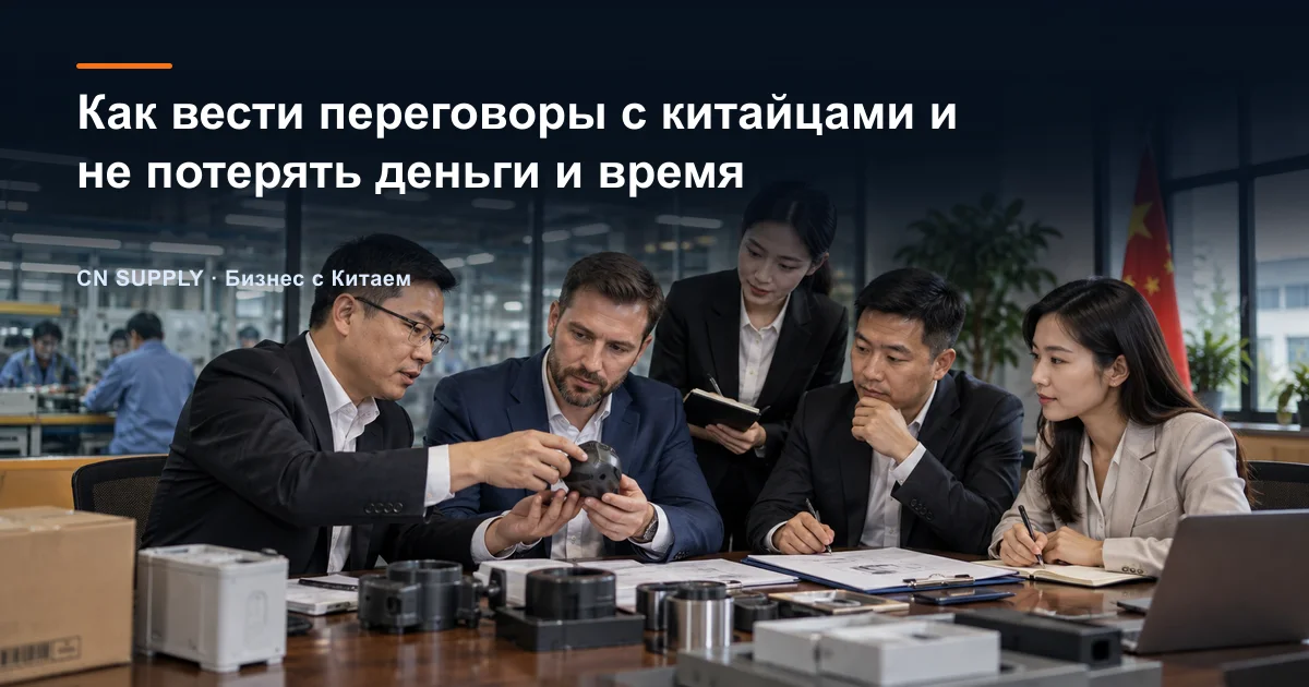 Как вести переговоры с китайцами и не потерять деньги и время