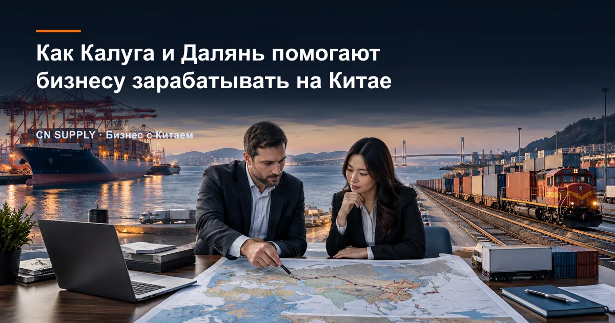 Как Калуга и Далянь помогают бизнесу зарабатывать на Китае