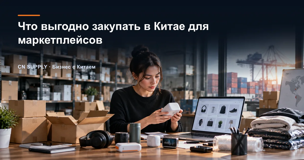 Что выгодно закупать в Китае для маркетплейсов