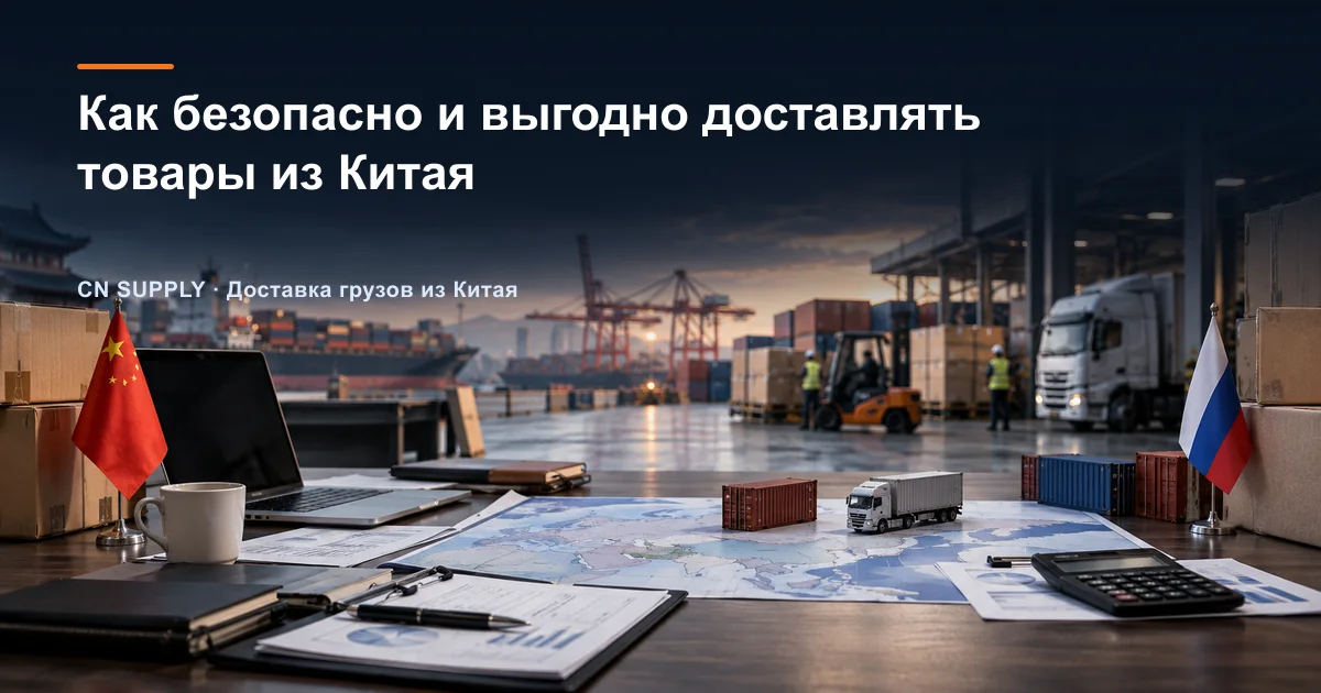 Как безопасно и выгодно доставлять товары из Китая