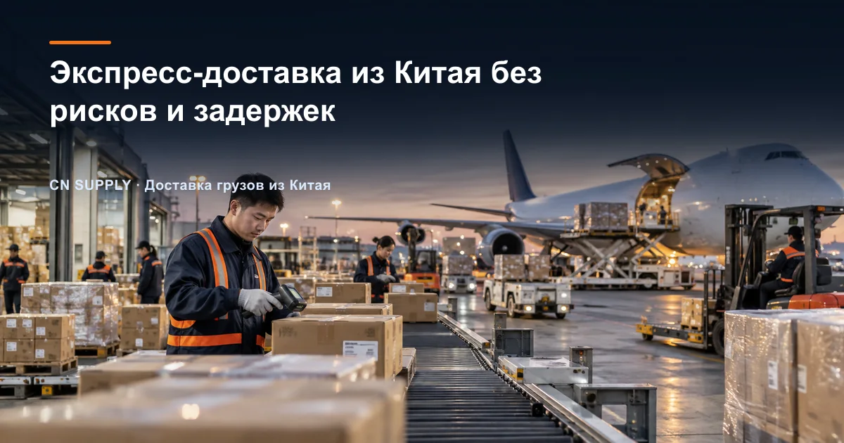 Экспресс-доставка из Китая без рисков и задержек