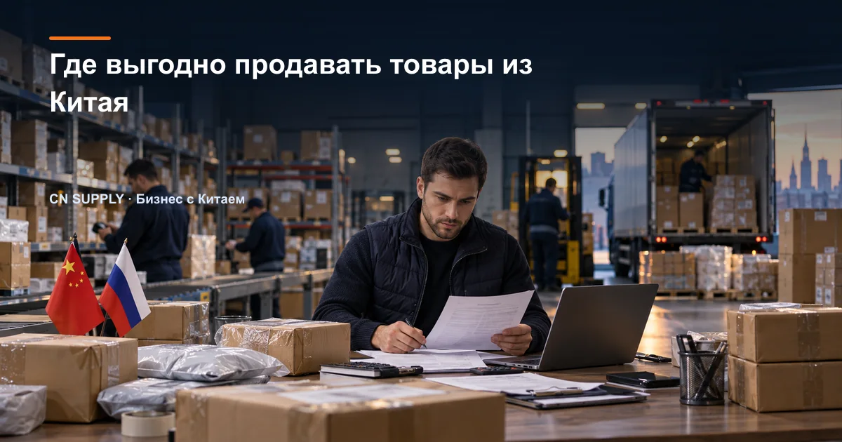 Где выгодно продавать товары из Китая